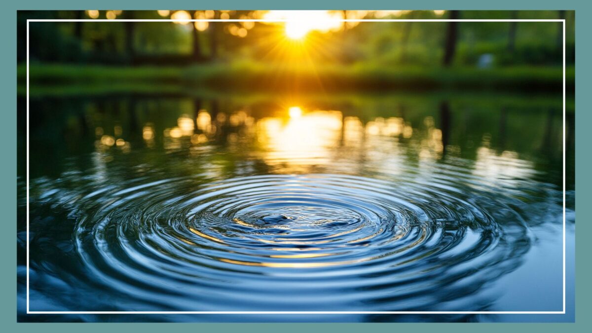 Wellen auf einem Teich - Resonanz als Führungsinstrument